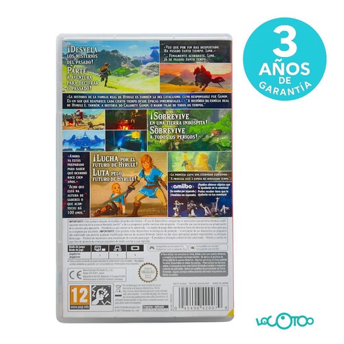 Videojuego SWITCH THE LEGEND OF ZELDA: BREA