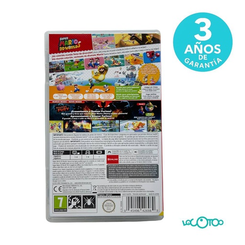 Videojuego SWITCH SUPER MARIO 3D WORLD + BO