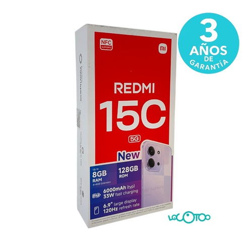 REDMI 15C 5G 4GB 128GB