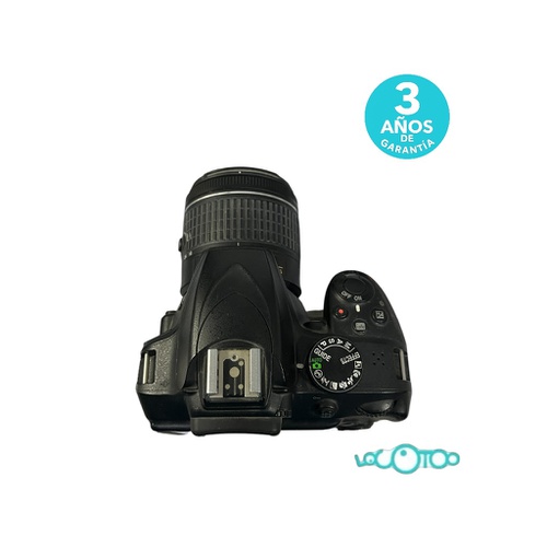 Cámara Réflex NIKON D3400 +  AF-P KIKKOR18-
