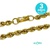 Cadena de oro 18K tipo cordón grueso