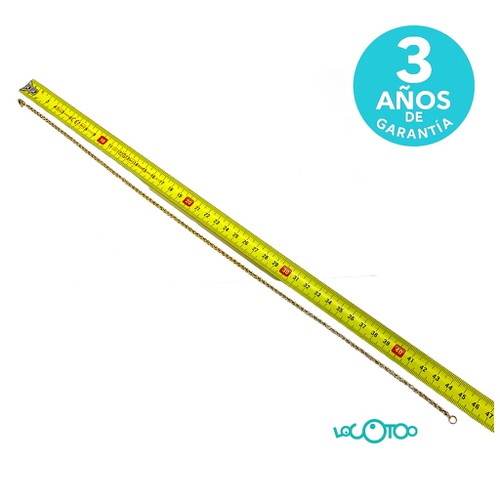 Cadena de oro de 18 quilates tipo cordón – 