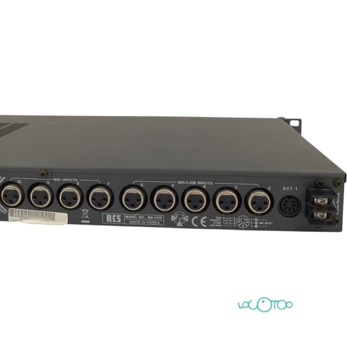 PREAMPLIFICADOR MEZCLADOR PROFESIONAL RCS M