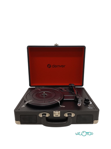 Giradiscos HIFI DENVER VPL-120 BLACK 33/45/