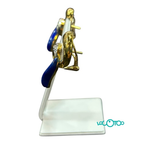 Pendientes Oro 18K con diamante 