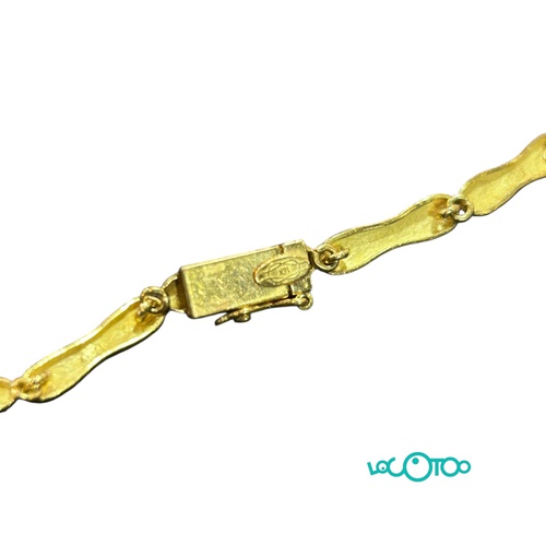 Cadena Oro 18K con diamantes 