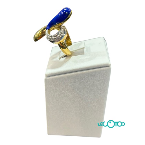Anillo Oro 18K con diamantes 