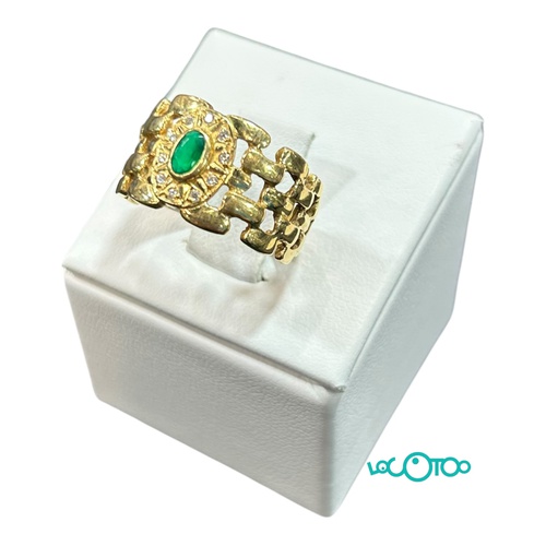 Anillo Oro 18K con piedras
