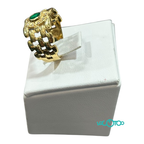 Anillo Oro 18K con piedras
