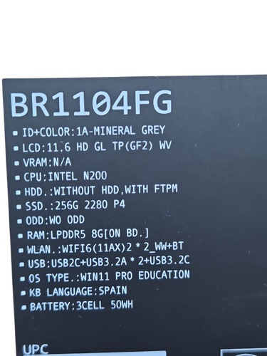 Portátil ASUS 256SSD 8 GB Windows 11 10 '' 