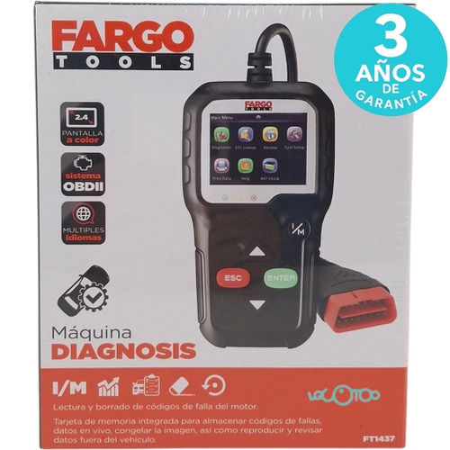 MÁQUINA DE DIAGNOSIS FARGO TOOLS FT1437