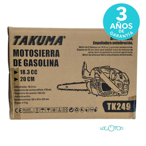 Motosierra Gasolina