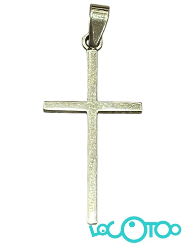 COLGANTE DE ORO 18K CON FORMA DE CRUZ 2'70G
