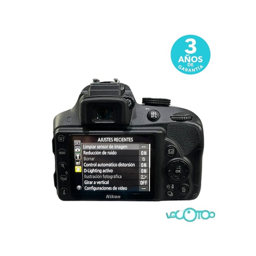 Cámara Réflex NIKON D3300 + 18-55MM