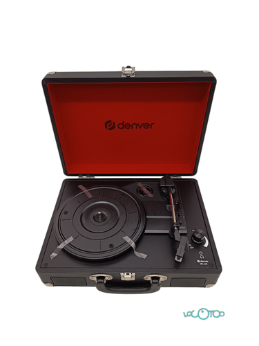 Giradiscos HIFI DENVER VPL-120 BLACK 33/45/