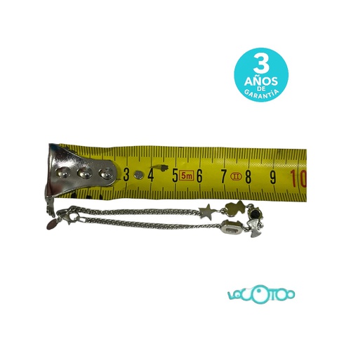 Bisutería TOUS PULSERA ONIX PLATA