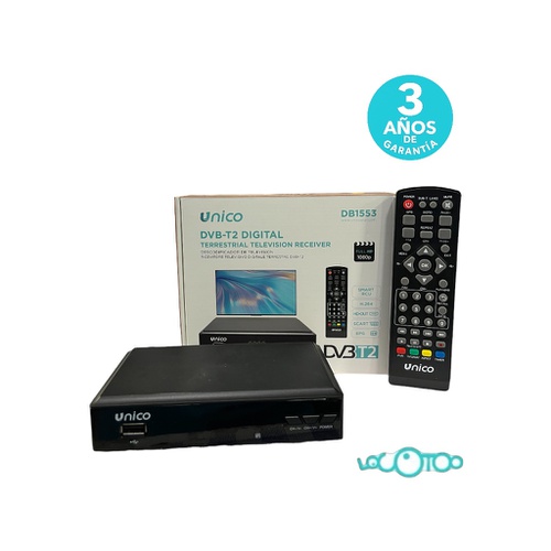 Sintonizador TDT UNICO TDT2