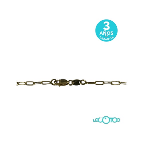 Cadena Oro 30 cm Cierre Mosquetón