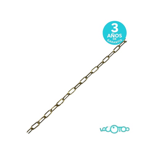 Cadena Oro 30 cm Cierre Mosquetón