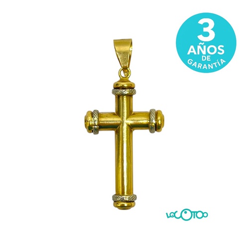 Colgante Crucifijo oro 18K 5,30Gr