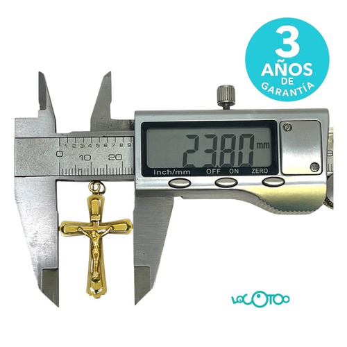 Colgante Crucifijo Oro 18K 2,60Gr