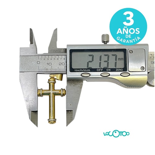 Colgante Crucifijo oro 18K 5,30Gr