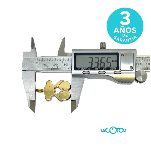 Colgante Oso con Corazón Oro 18K 4,51g
