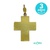 Colgante Crucifijo Oro 18K 7,10g Grabado Re