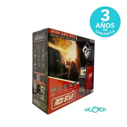 Soldadura Taller y Obra RED STAR MINI ARC 2