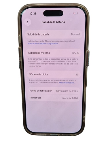 Smartphone APPLE IPHONE 17 PRO 6,3 '' 12 GB