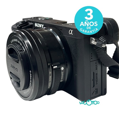 Cámara Evil SONY ALPHA A6400 16-50 mm 24.2 