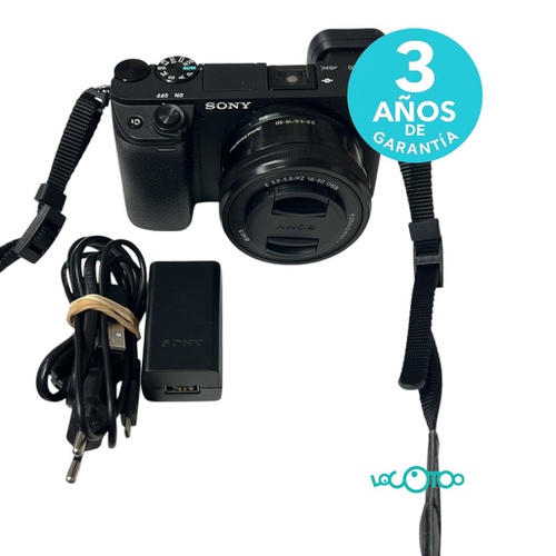 Cámara Evil SONY ALPHA A6400 16-50 mm 24.2 
