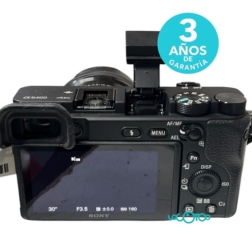 Cámara Evil SONY ALPHA A6400 16-50 mm 24.2 