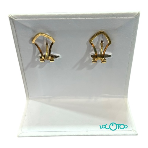 Pendientes Oro 18K con circonitas