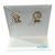 Pendientes Oro 18K con circonitas