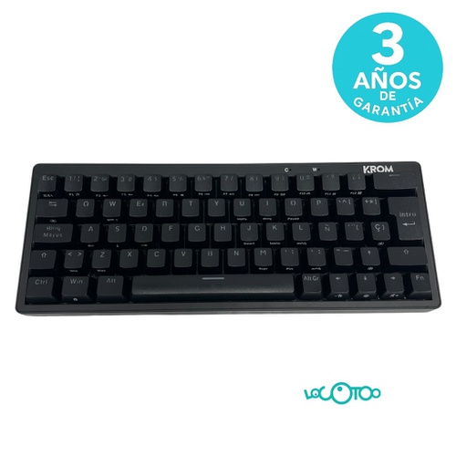 TECLADO KROM KREATOR NEGRO