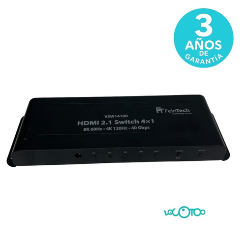 FEINTECH VSW14100 HDMI 2.1 SWITCH 4X1