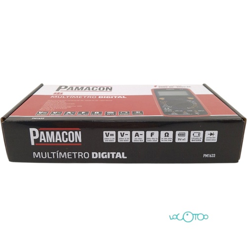 MULTÍMETRO DIGITAL PAMACON PM1633