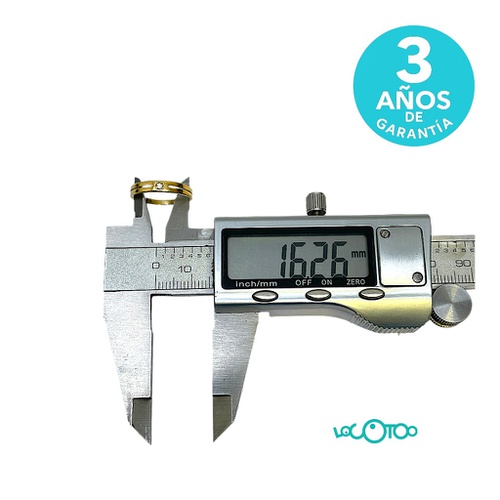 Anillo Oro 18K con Piedra Engastada