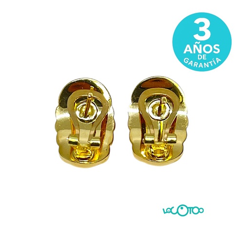 Pendientes oro 18K semiaros 7,90 gramos