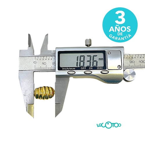 Pendientes oro 18K semiaros 7,90 gramos