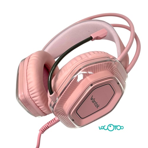AURICULARES GAMING WANTEK V10 ROSAS