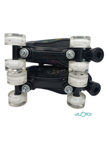 Patines CENI NEGROS CON DIBUJOS Talla 43