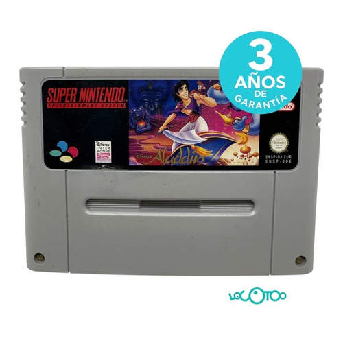 Videojuego SUPER NINTENDO ALADDIN Super Nin