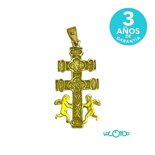 COLGANTE ORO 18K CRUZ 