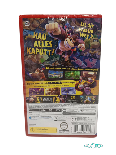 Videojuego NINTENDO SWITCH 2 DONKEY KONG BA