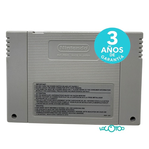 Videojuego SUPER NINTENDO ALADDIN Super Nin