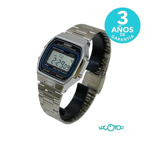Reloj Pulsera CASIO 593 CuarzoDigital Acero