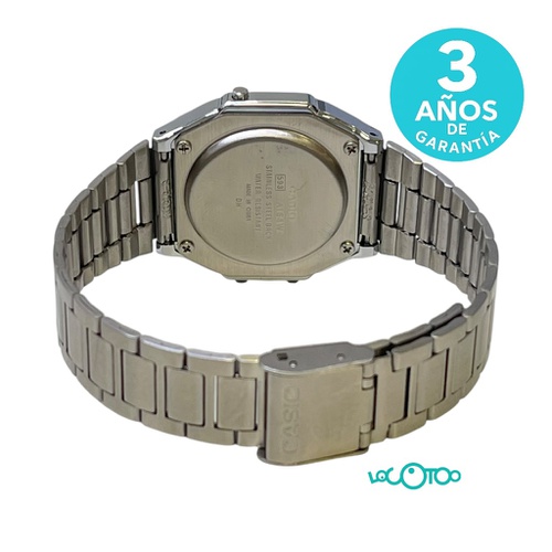 Reloj Pulsera CASIO 593 CuarzoDigital Acero