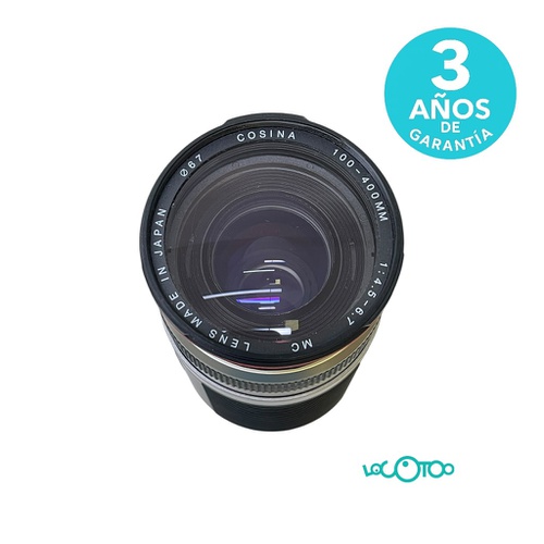 Objetivo Vintage COSINA 100-400MM 1:4.5-6.7